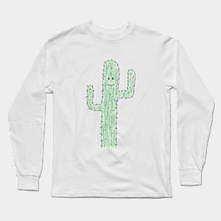 Prick The Prickly Cactus Long Sleeve T-Shirt